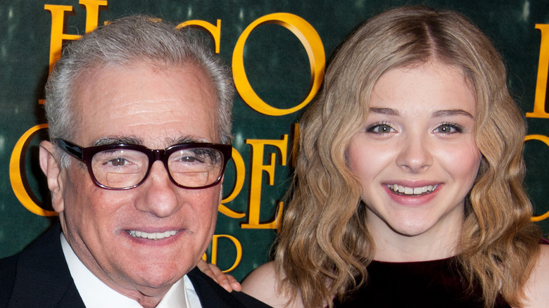 Martin Scorsese et Chloé Grace Moretz