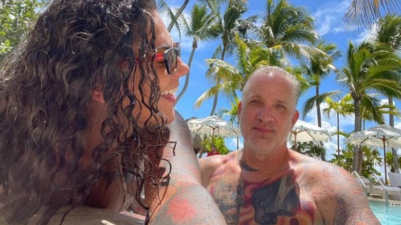 Jesse James et sa femme Bonnie Rotten photographiés en vacances