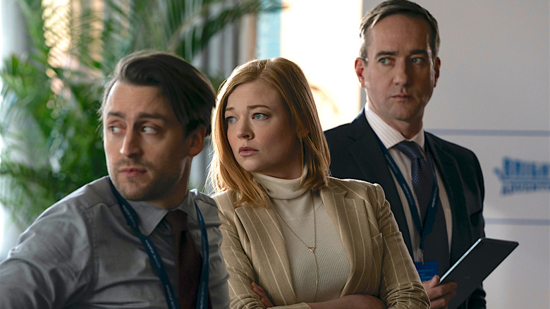 Kieran Culkin et ses co-vedettes dans Succession