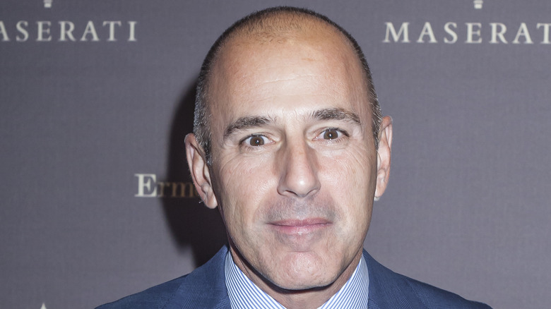 Matt Lauer pose