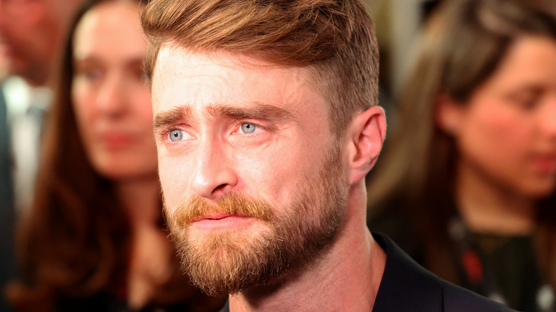 Daniel Radcliffe avec des poils sur le visage