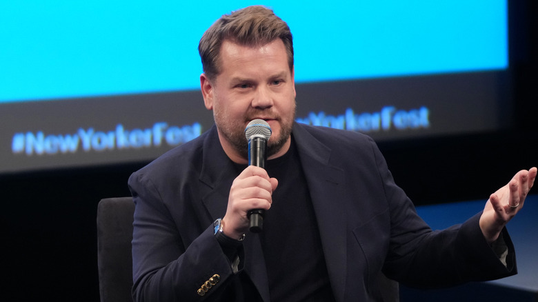 James Corden parlant