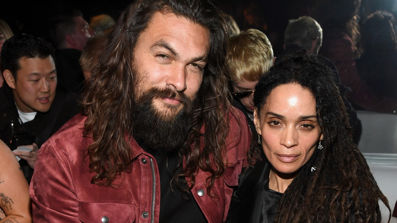  Jason Momoa et Lisa Bonet assistent au défilé Tom Ford AW20