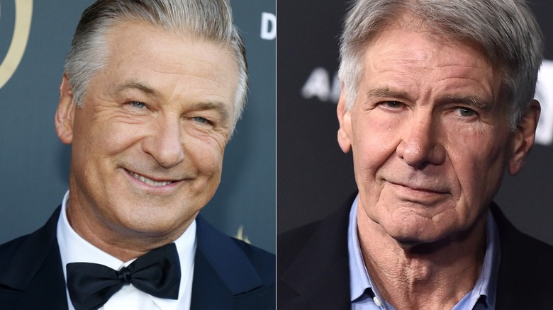 Alec Baldwin et Harrison Ford posant en image partagée