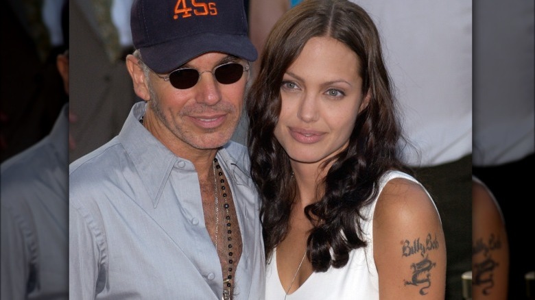 Angelina Jolie et Billy Bob Thornton lors d'un événement 