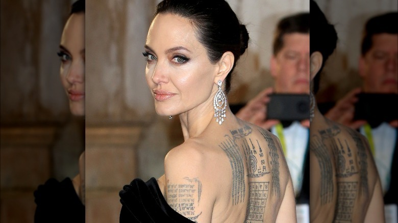 Angelina Jolie lors d'un événement 