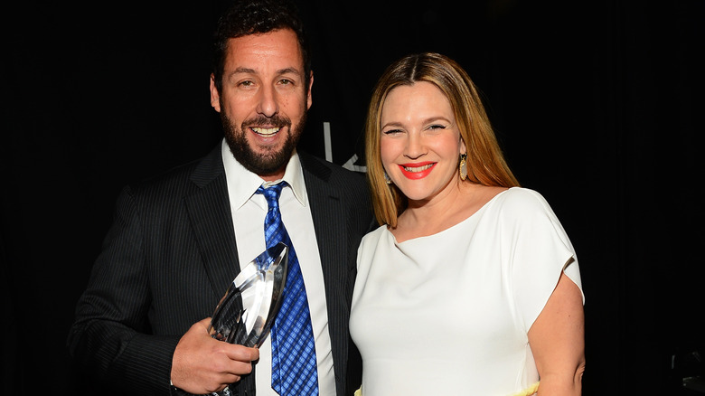 Adam Sandler et Drew Barrymore ensemble