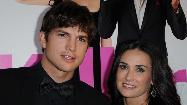 Ashton Kutcher et Demi Moore