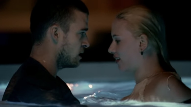 Justin Timberlake et Scarlet Johansson dans le clip