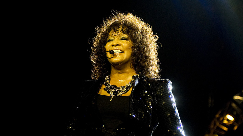 Whitney Houston sur scène