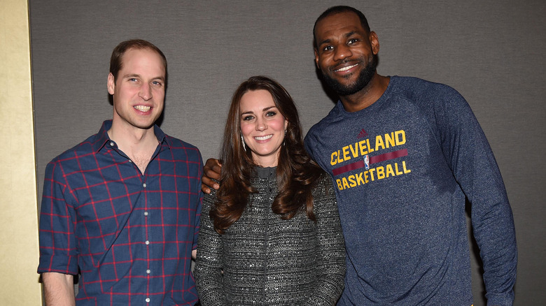 Prince William, Kate Middleton, LeBron James