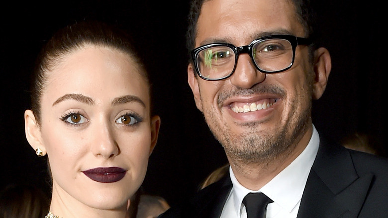  Emmy Rossum et Sam Esmail aux Critics Choice Awards 2019