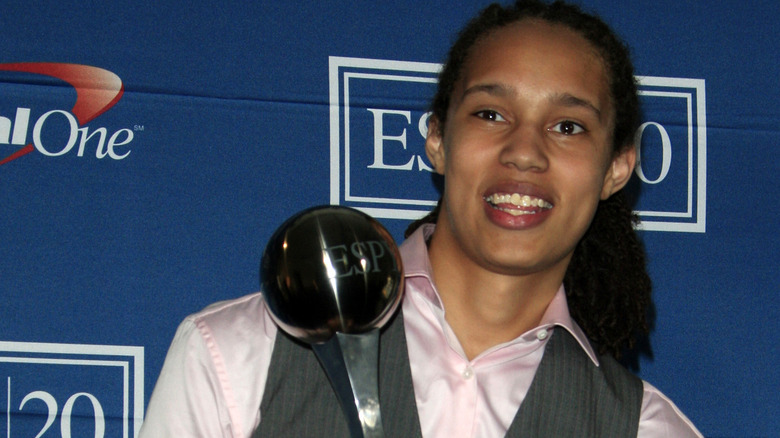 Brittney Griner avec un ESPY