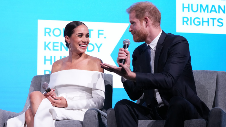 Meghan Markle et le prince Harry s'expriment