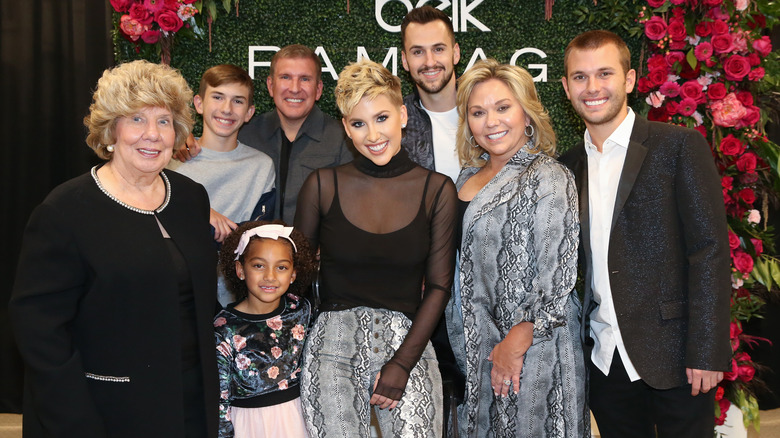 La famille Chrisley posant