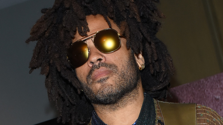 Les lunettes Lenny Kravitz reflètent