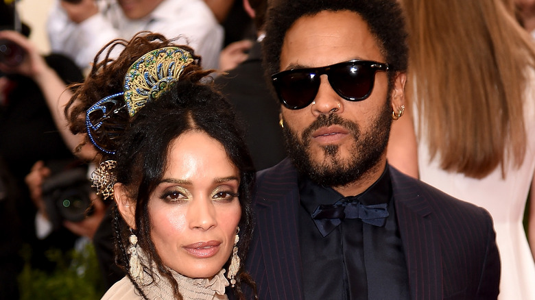 Lisa Bonet et Lenny Kravitz