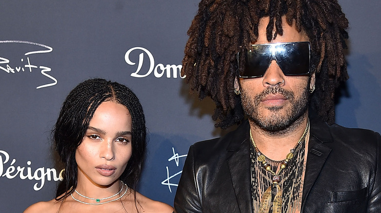 Zoë Kravitz et Lenny Kravitz