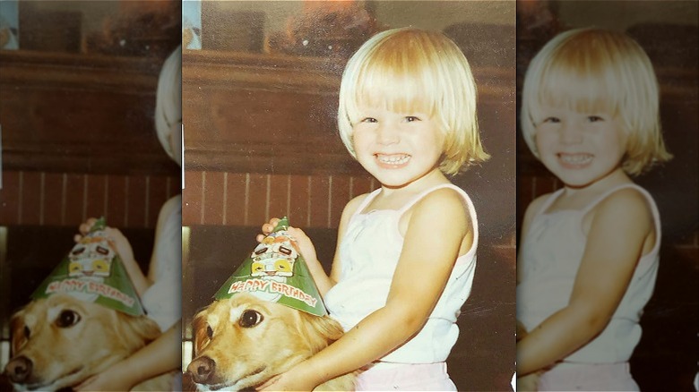 Photo d'anniversaire d'enfance de Kristen Bell