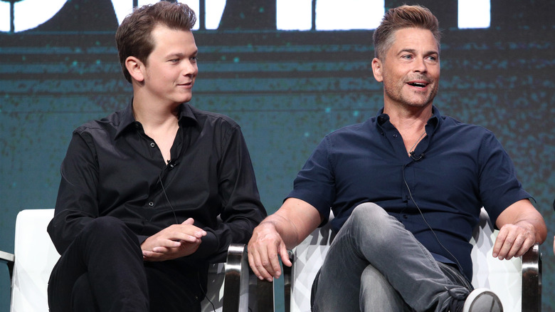 Rob Lowe avec son fils Matthew