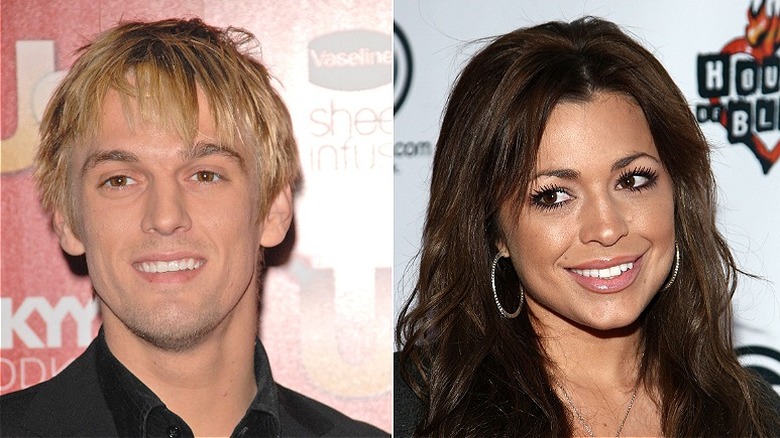 Kari Anne Peniche et Aaron Carter, image partagée