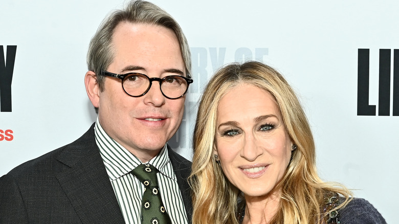 Matthew Broderick et Sarah Jessica Parker lors d'un événement