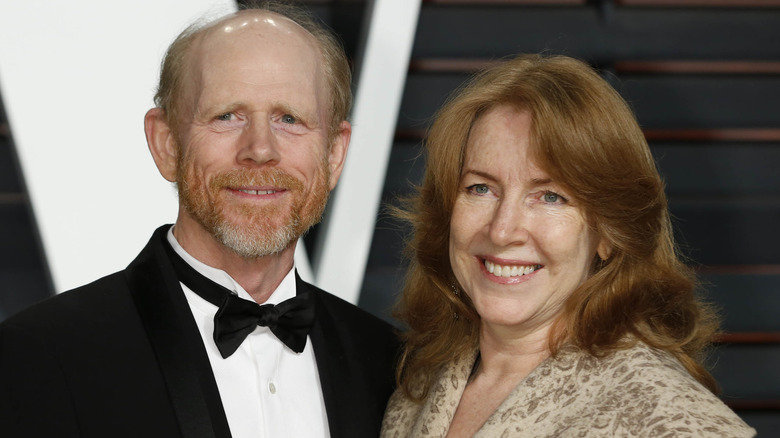 Ron Howard et Cheryl Howard lors d'un événement