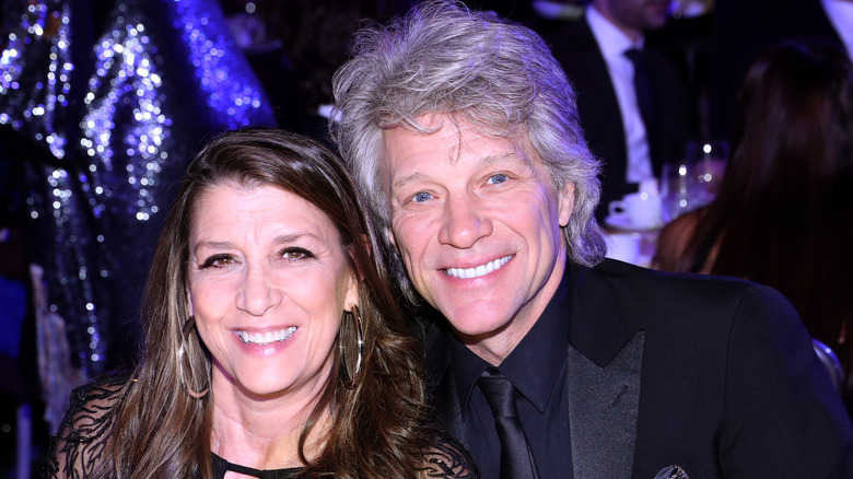 Dorothea Bongiovi et Jon Bon Jovi lors d'un événement