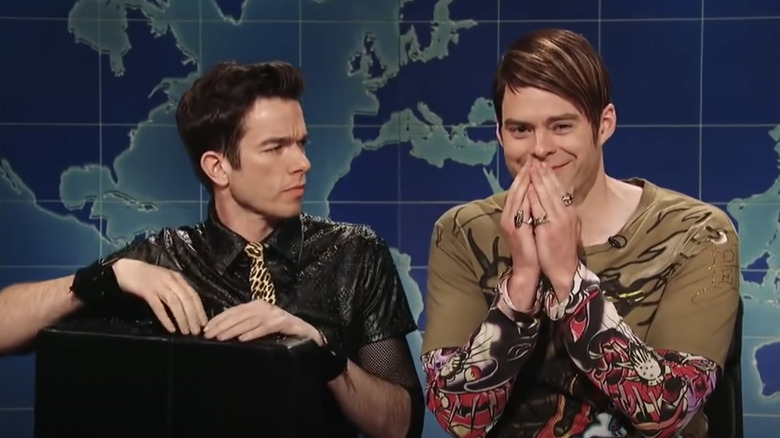 John Mulaney et Bill Hader sur SNL