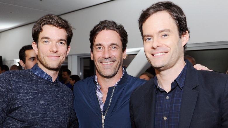 John Mulaney avec Bill Hader et John Hamm