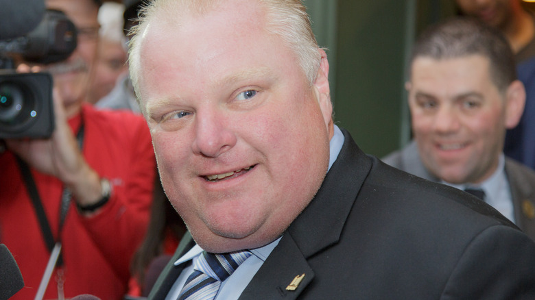 Rob Ford souriant