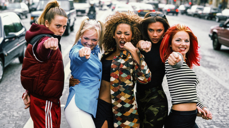 Les Spice Girls posent 