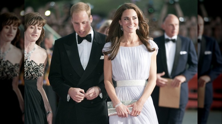 Le prince William et Kate Middleton aux BAFTA