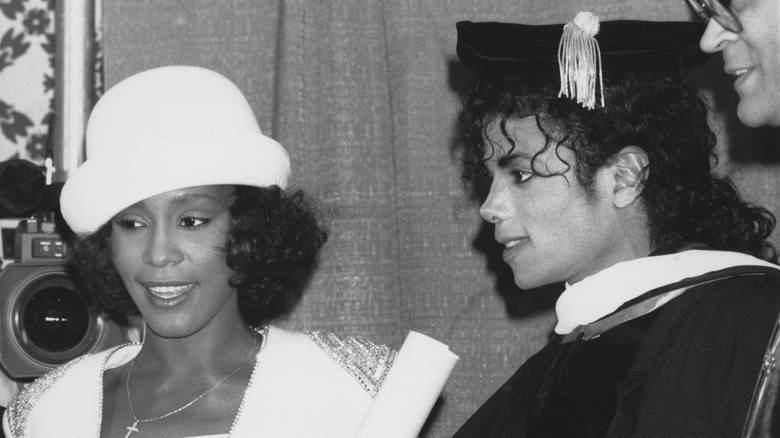 Michael Jackson et Whitney Houston