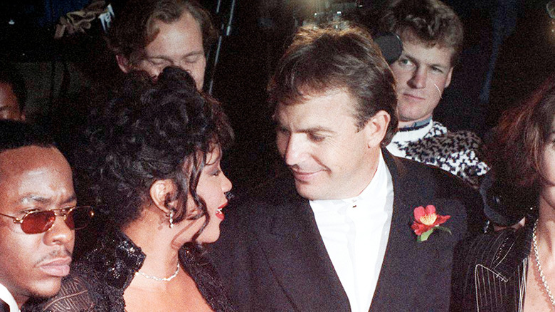 Whitney Houston et Kevin Costner