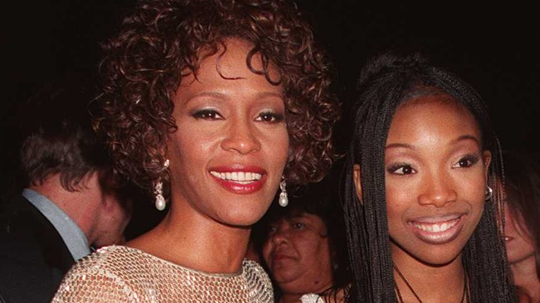 Whitney Houston avec Brandy