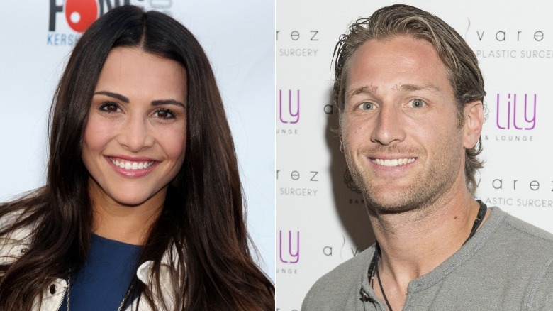 Andi Dorfman et Juan Pablo Galavis souriant