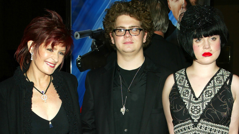 Sharon, Jack et Kelly Osbourne à l'événement