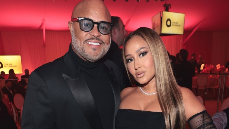 Adrienne Bailon et Israel Houghton lors d'un événement