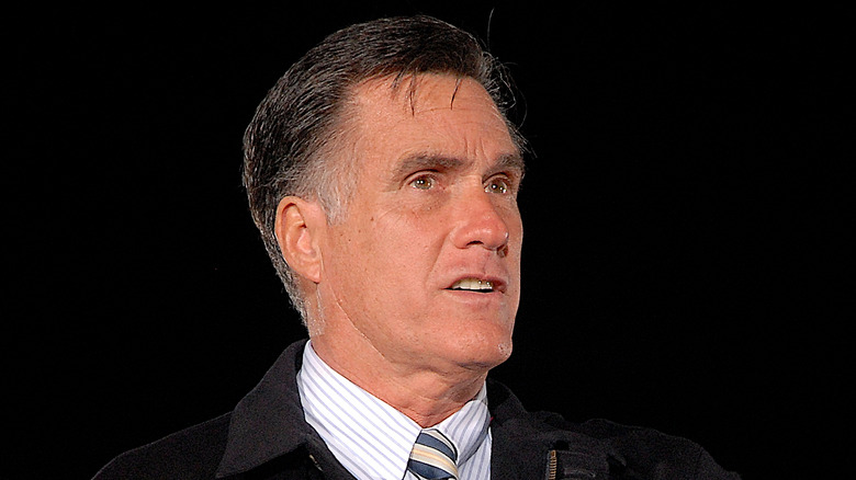 Mitt Romney lors d'un rassemblement