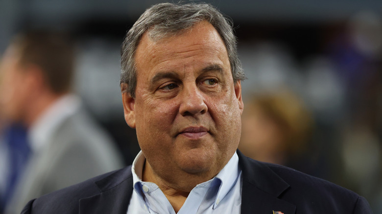 Chris Christie lors d'un rassemblement