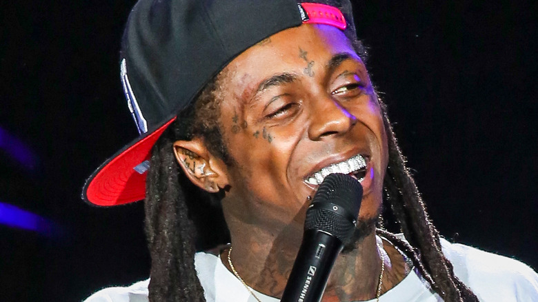 Lil Wayne se produisant en Caroline du Nord en 2013