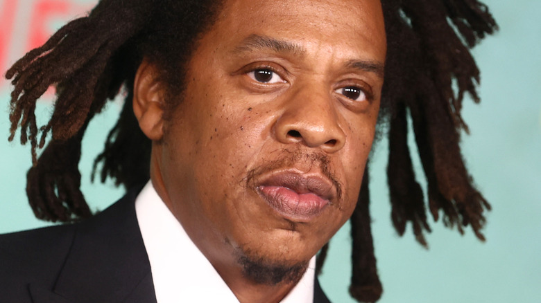 Jay-Z à l'avant-première de The Harder They Fall 