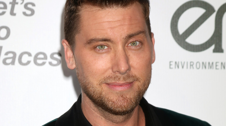 Lance Bass souriant