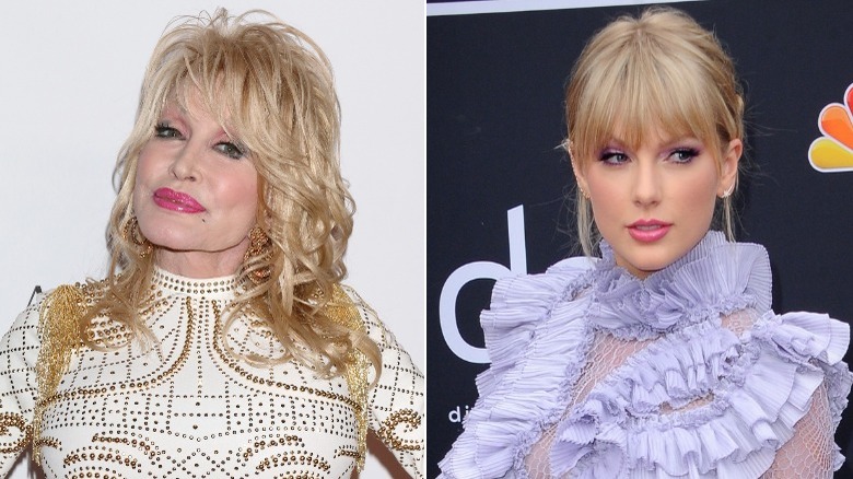 Dolly Parton et Taylor Swift côte à côte