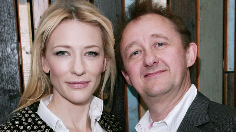 Cate Blanchett pose avec son mari Andrew Upton