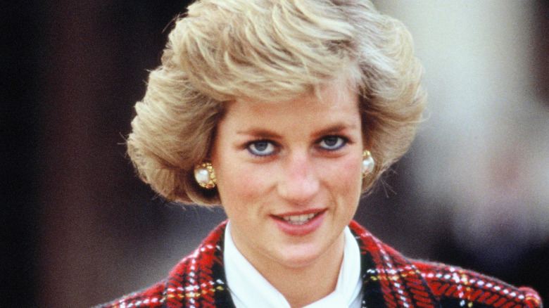 La princesse Diana lors d'un événement 