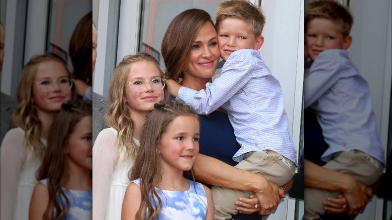 Jennifer Garner et ses enfants