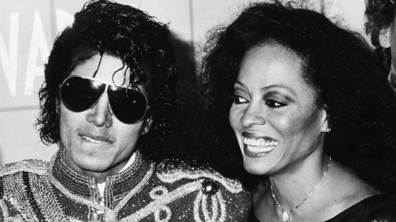 Michael Jackson et Diana Ross en 1984