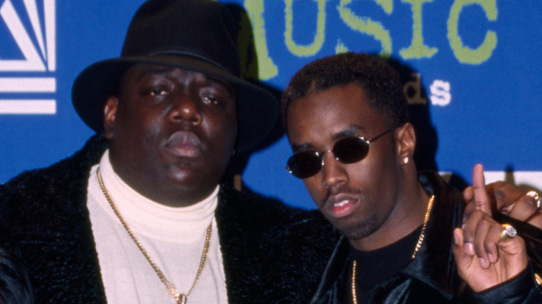 The Notorious BIG et Sean Combs en 1995